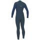 Combinaison girl 5/4mm O'neill Hyperfreak Front Zip 2023 Shade/Navy