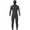 Combinaison 5/4mm Picture Dome Front Zip Hood 2023 Black