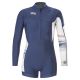 Shorty girl 2/2mm Picture Meta Women LS Front Zip 2023 Mirage