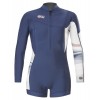 Shorty girl 2/2mm Picture Meta Women LS Front Zip 2023 Mirage