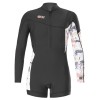Shorty girl 2/2mm Picture Meta Women LS Front Zip 2023 Pyla