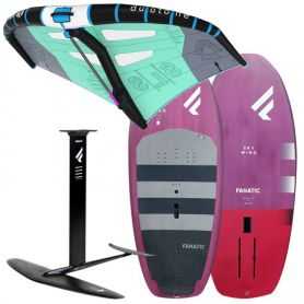 Pack wingsurf Duotone Slick SLS + Fanatic Sky Wing + Aero High Aspect Alu 3.0 2023