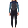 Combinaison girl 3/2mm Rip Curl Womens Omega Back Zip 2023 Green