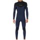 Combinaison 3/2mm Rip Curl Dawn Patrol Front Zip 2023 Blue / Black