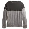Sweat Picture Eaton Merino 2024 Grey Melange / Black