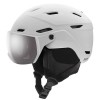 Casque Smith Survey Matte White Chromapop Sun Platinum Mirror 2024