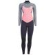 Combinaison girl 5/4mm ION Element Back Zip Women 2024/25 Black