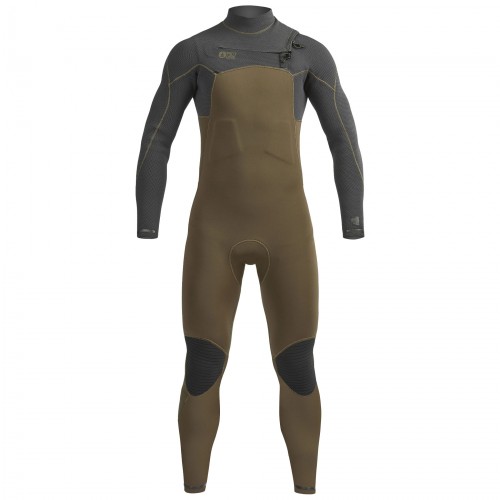 Combinaison 4/3mm Picture Equation Flex Skin Front Zip 2024 Dark Army Green