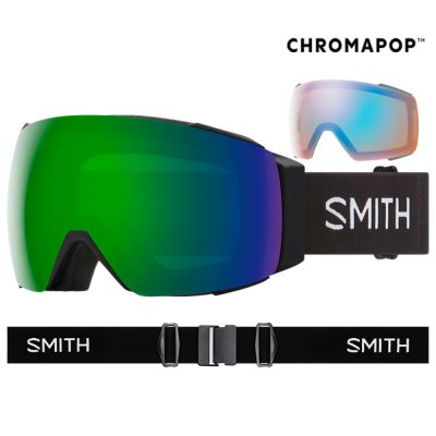 Masque Smith I/O Mag 2026 Black Chromapop Sun Green Mirror