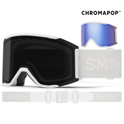 Masque Smith Squad Mag 2026 White Vapor Chromapop Sun Black Mirror