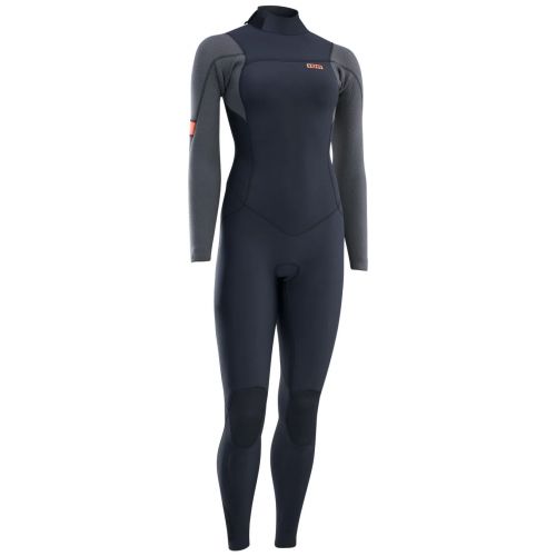 Combinaison girl 5/4mm ION Amaze Core Back Zip 2024/25 Black Front