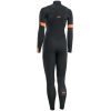 Combinaison girl 5/4mm ION Amaze Core Front Zip 2025 Black Back