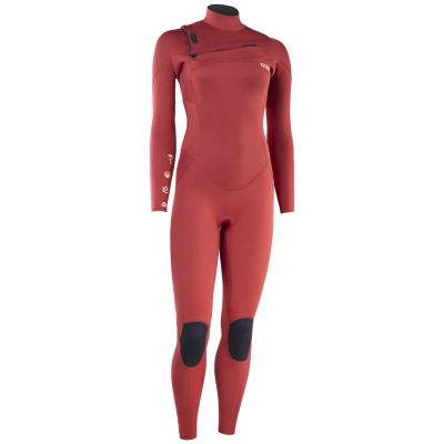 Combinaison 3/2mm girl ION Amaze Core Front Zip 2025 Scarlet-red Front