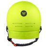 Casque Ride Engine Charger High Visibility Yellow Back 