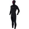 Combinaison 4/3 Manera Seafarer Hooded Front Zip 2026 Black Front
