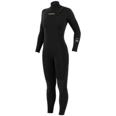 Combinaison girl 4/3mm Manera Seafarer Women 2026 Black Front