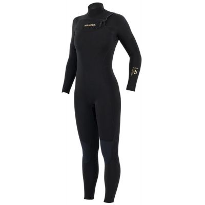 Combinaison girl Manera Seafarer Women FZ 2026 Black Front