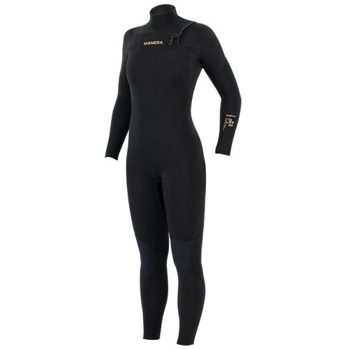 Combinaison girl Manera Seafarer Women FZ 2026 Black Front