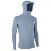 Lycra ION Rashguard Sun Pro LS 2026 Silver-green Front