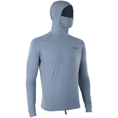 Lycra ION Rashguard Storm Pro LS 2026 Silver-green Front
