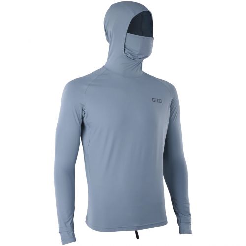 Lycra ION Rashguard Storm Pro LS 2026 Silver-green Front
