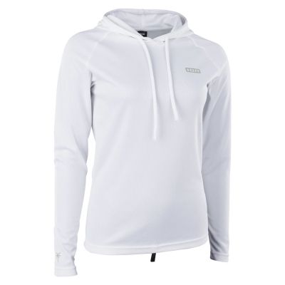 Lycra girl ION Wetshirt Hood LS Women 2026 Peak-white front