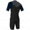 Shorty 2mm O'neill Hammer Chest Zip SS Spring 2026 Black/abyss/graphite Back