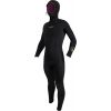 Combinaison 5/4/3mm Manera Seafarer Hooded U-Zip 2027 Black Front