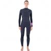 Combinaison girl 5/3mm Hurley Plus 2025 Black/graphite Front