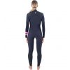 Combinaison girl 5/3mm Hurley Plus 2025 Black/graphite Back