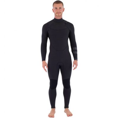 Combinaison Hurley Plus 5/3 Fullsuit 2023 Black/graphite Front