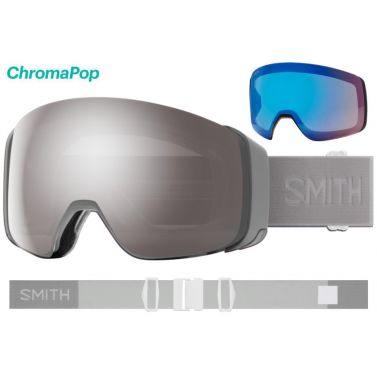 Masque Smith 4D MAG 2021 Cloudgrey Chromapop Sun Platinum Mirror