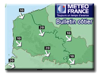 Prévision Météo marine Nord Pas de Calais